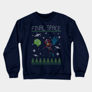 FINAL SPACE CHRISTMAS Crewneck Sweatshirt